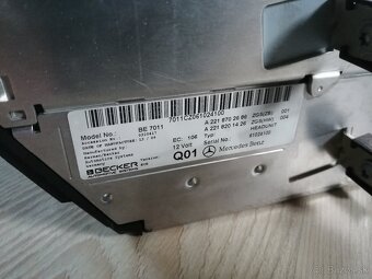Mercedes Benz W221 COMMAND rádio BE7011 - 5