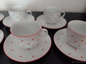Kávová súprava zn. BOHEMIA, made in Czechoslovakia - 5