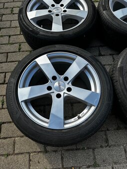 Predám elektrony 5x120 + letné pneu 205/50 r17 - 5