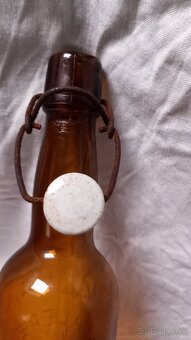 Starožitná pivová fľaša - 5