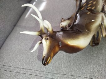 Mix sosiek Royal Dux Jelen,pes - 5