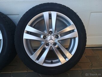 ALU disky Mercedes 5x112 R17 + zinmé pneu Pirelli - 5