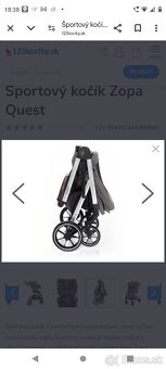 Športový kočík Zopa - 5