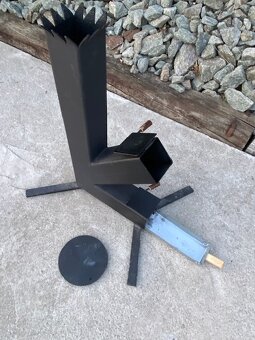 Predám Robustnú Raketovú pec - 5