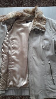 Dámska kožená bunda 46 - 5