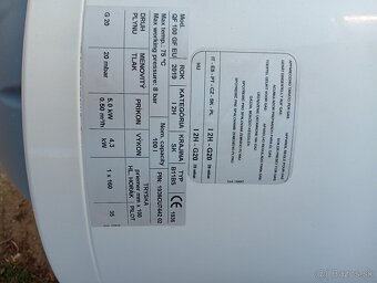 Predám gamatky MORA a plynový bojler - 5