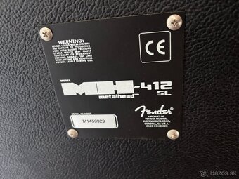 Predam Fender Metalhead MH-412. - 5