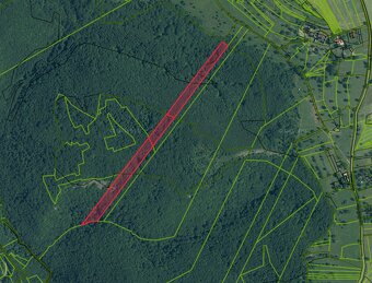 Ábelová (Lučenec) - 11.337 m2 ORNÁ PÔDA a LES - 5