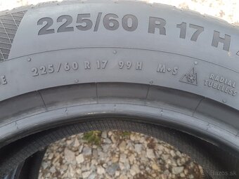 225/60 r17 zimné pneumatiky 2ks Continental - 5