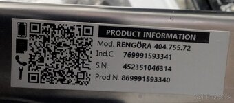 IKEA Rengora umývačka 60 so samootvaranim - 5