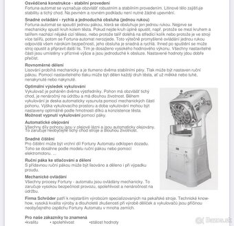 DĚLIČKA TĚSTA FORTUNA A3 - 5