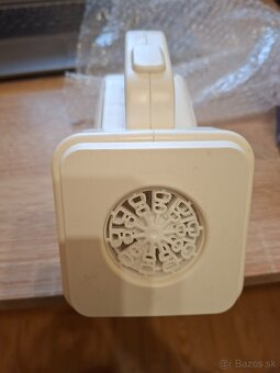 Prenosný bublifuk biely - 5