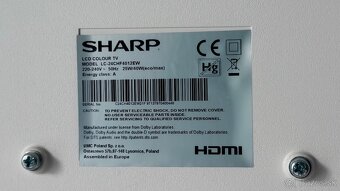SHARP LED televízor 60cm uhlopriečka - BIELY - 5