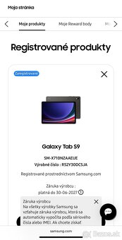 Samsung Galaxy Tab S9 8GB | 128GB Graphite - nerozbalený - 5