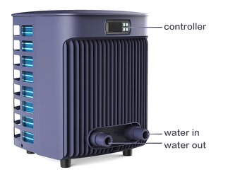 Tepelné čerpadlo nemecký produkce PoolClub 5.5Kw - 5