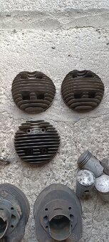 ČZ 150c piesty, hlavy, kľuková hriadeľ - 5
