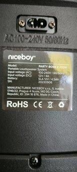 Párty reprák NICEBOY - 5