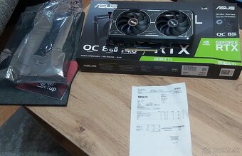 Asus RTX 3060 ti GDDR6X - 5