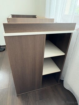 Detská kombinovana postielka s prebalovacim pultom - 5