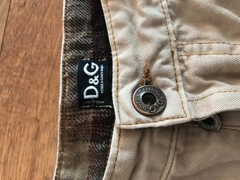 DOLCE&GABBANA originál pánske capri nohavice L/XL - 5