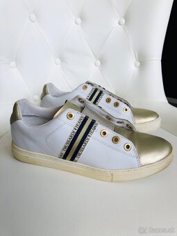 Tenisky Trussardi biela zlata - 5