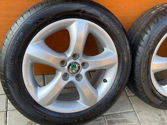 Orig. Alu disky 15 5x100 Fabia Roomster , leon ,Ibiza ,octa - 5