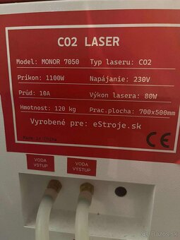 Predám CO2 laser MONOR 7050 – ako nový - 5