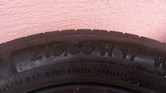 Predam letne pneu 4ks Continental 215_55_R17 - 5