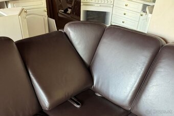 Moderní kožená sedačka do Účka, 4976 - 5
