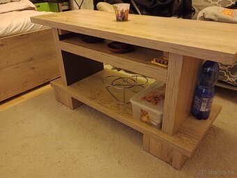 Nábytok do obývačky z dubu - 5