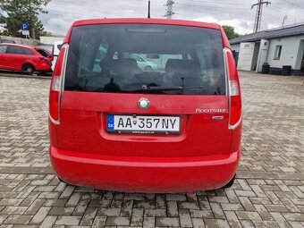 Predám Škoda Roomster 1.6 TDI SK pôvod r.v.2010...Navi,Klíma - 5