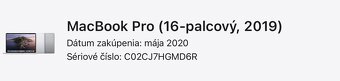 MacBook Pro 16" Touch Bar - 5