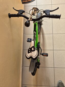 Detský bicykel 16 s pomocnými kolieskami - 5