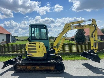 Mini bagr Yanmar VIO 50 bez přesahu zádě - 5