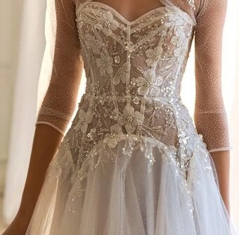 Predám svadobné šaty - 5