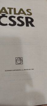 Staré Atlasy zemepisny, ČSSR, školský - 5