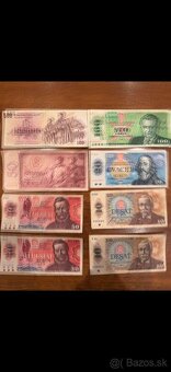 Bankovky Československo 1 - 5