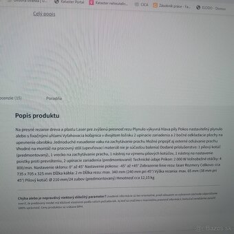 Pokosová píla nová - 5