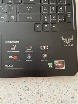 ASUS TUF herný notebook - 5