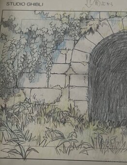 Originálny layout z dielne Studio Ghibli - 5