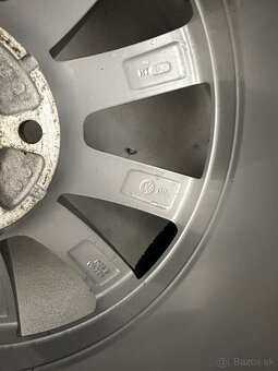 5x112 R17 6,5J ET38 VW Tiguan + 215/65 R17 GoodYear - 5