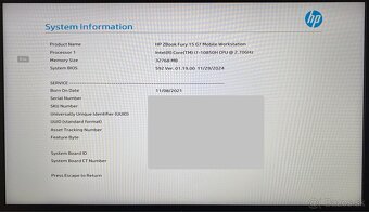 HP Z book Fury 15 G7 - 5