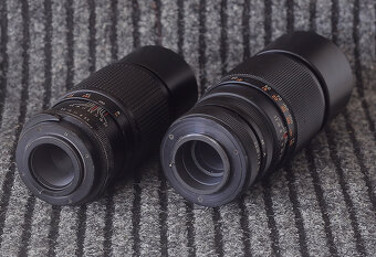 Objektívy M42 - 300 mm - Albinar /F5 a Tokina /F5,6 - 5