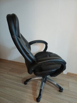 Kancelárska stolička - umelá koža - 5
