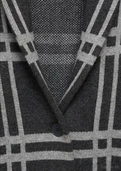 Antracitový kabát zn.MANGO - 5