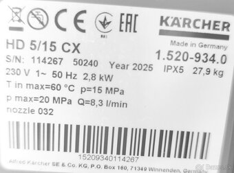 Kärcher 5/15 cx plus - 5