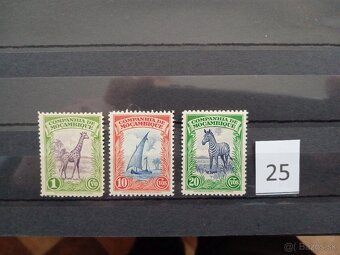 Poštové známky č.472 - AFRIKA II. - 20 sérií - 5