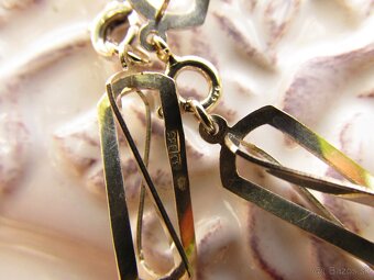 Starý strieborný set - náramok a náhrdelník, Ag 925 - 5