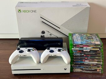 Predám XBOX One S, 2 ovládače, Kinect senzor, 10 hier - 5
