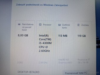 Lenovo Thinkpad T440p + Intel core i5 + 8gb ram + Windows 10 - 5